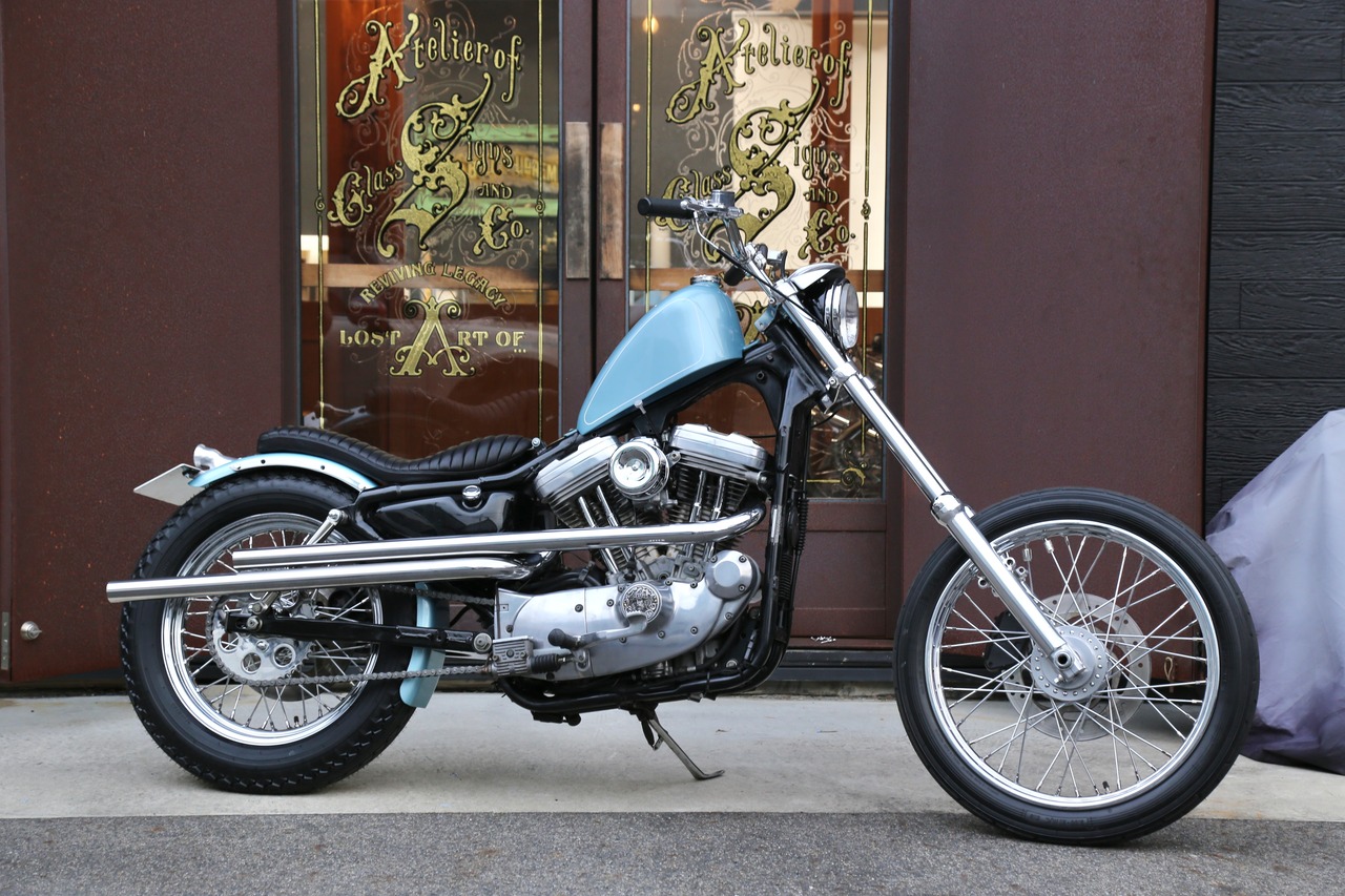 1998-XL883 Chopper [Scandinavia Blue]
