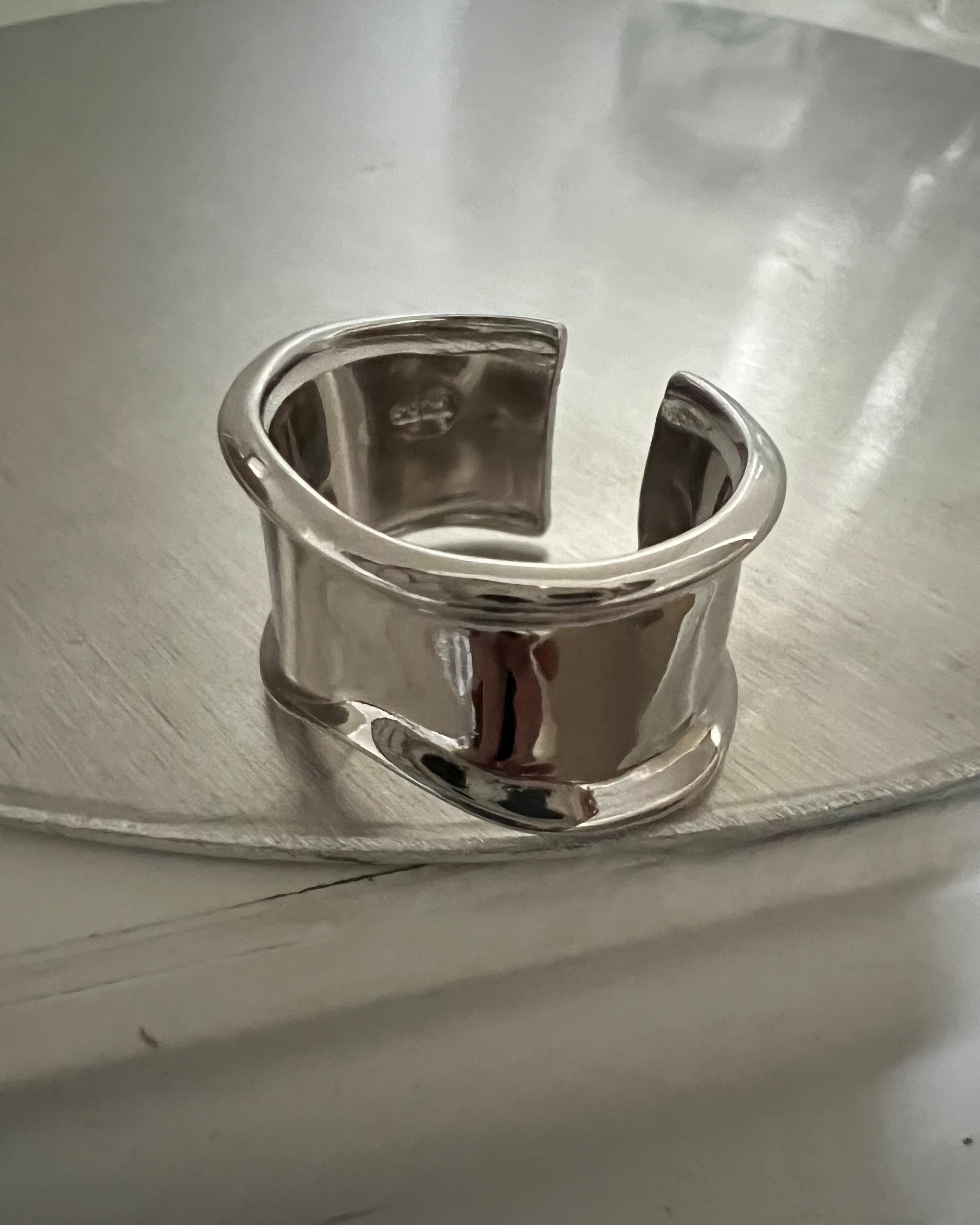 S925 nuance wide ring (R37)