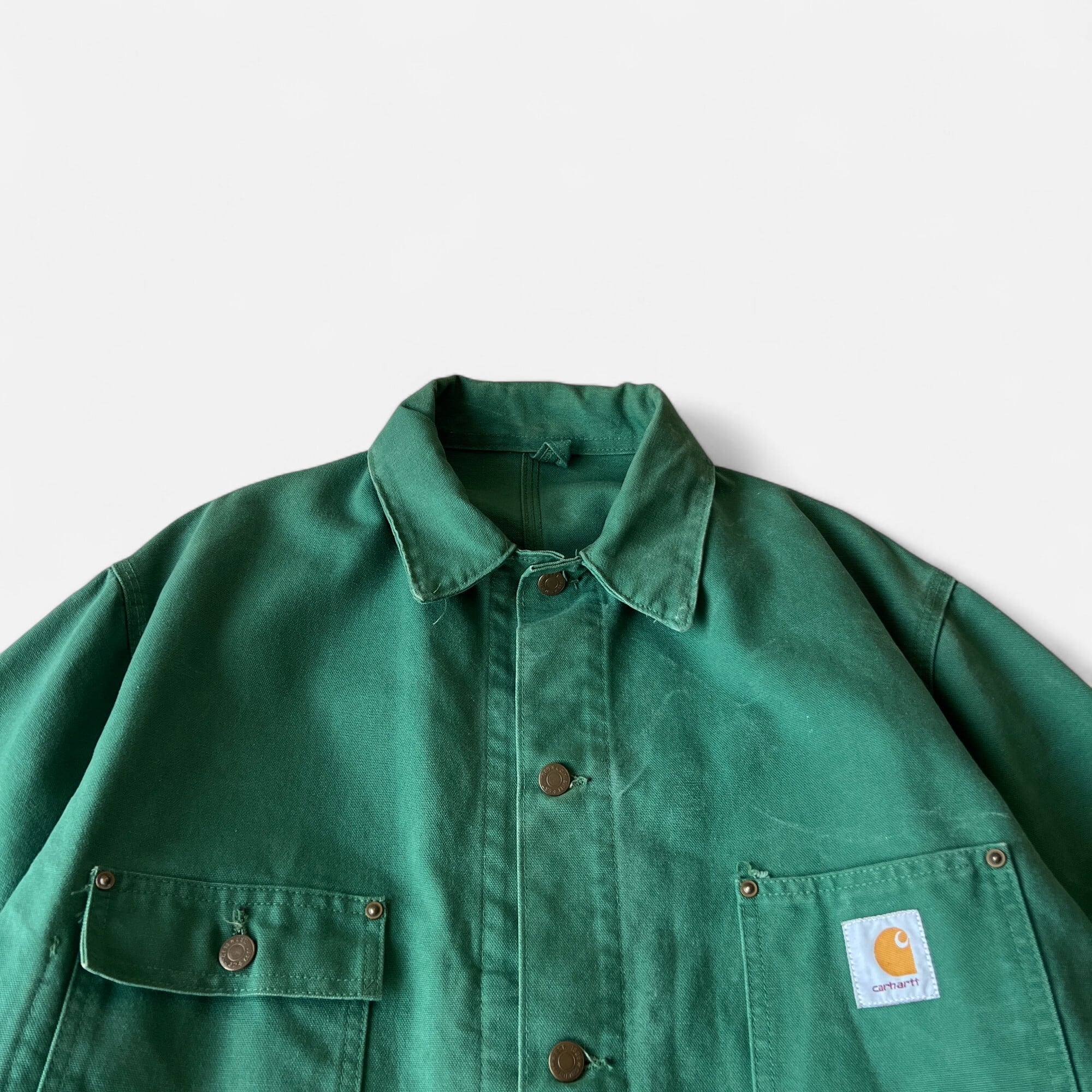 1994 Carhartt Michigan Chore Coat CU1058 Cactus L | assemble store