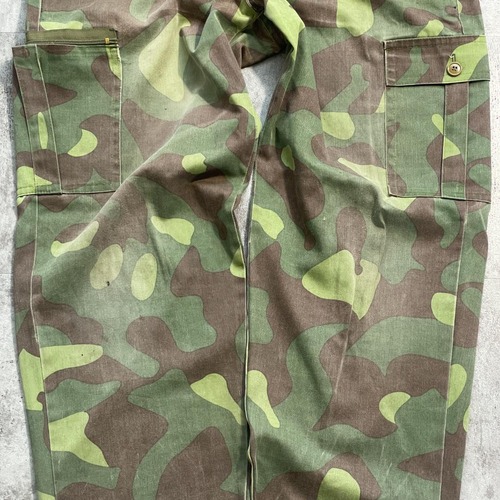 70-80s フィンランド軍 民間 M62 リバーシブルカモ w39 詳細写真3