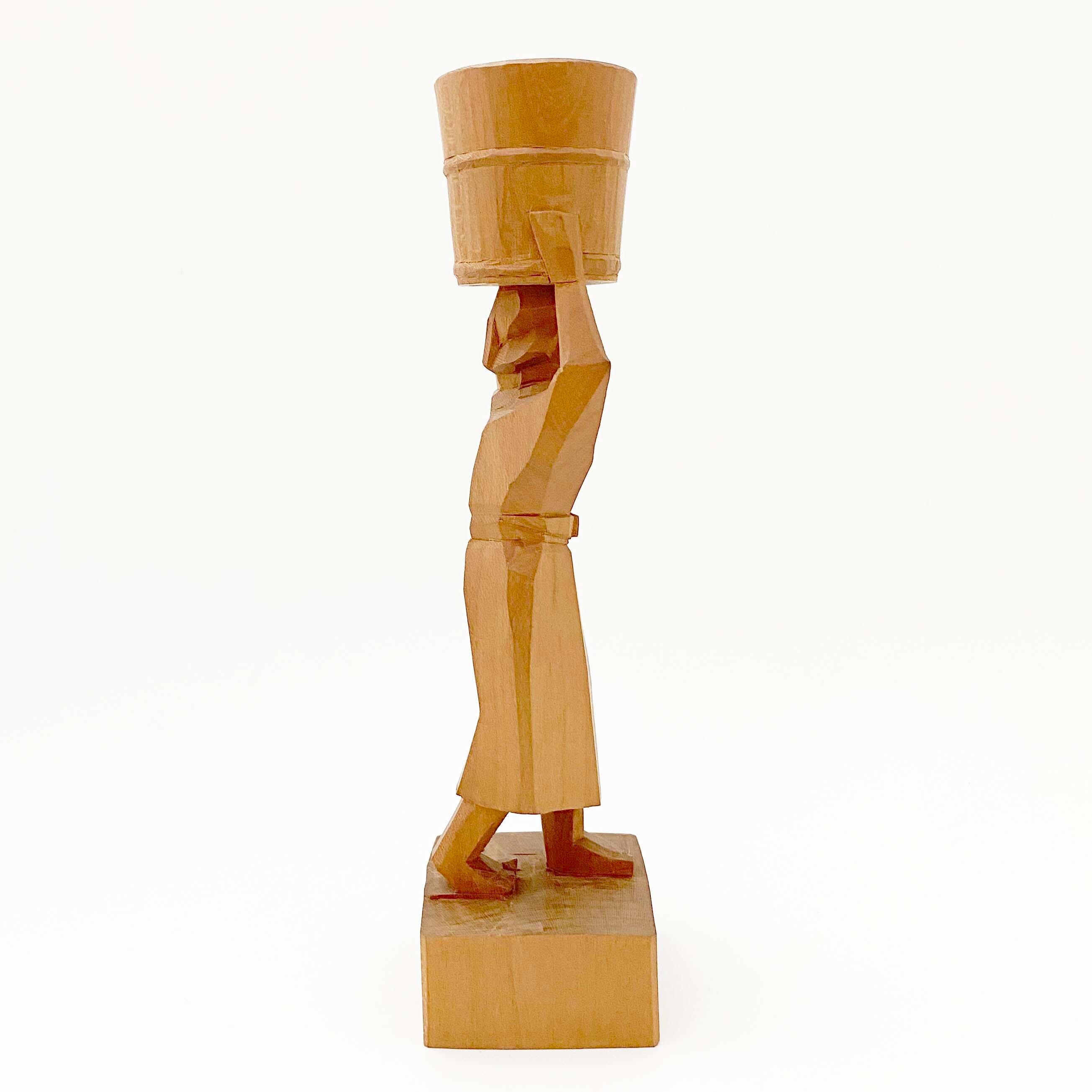 大島一刀彫 あんこ人形(特大)