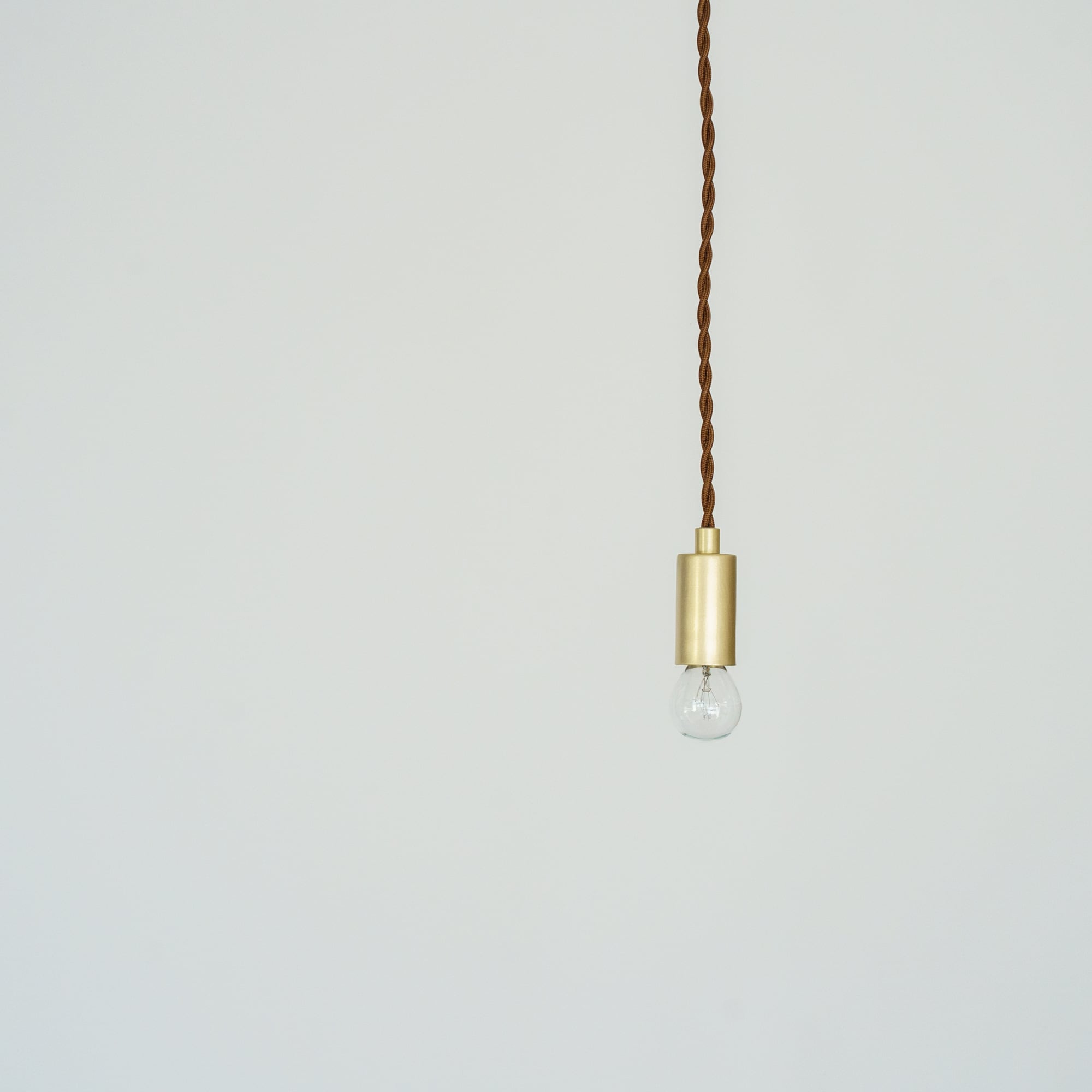 受注製作】ペンダントランプ＜ロゼE17 タイプ2＞ / 真鍮 pendant lamp