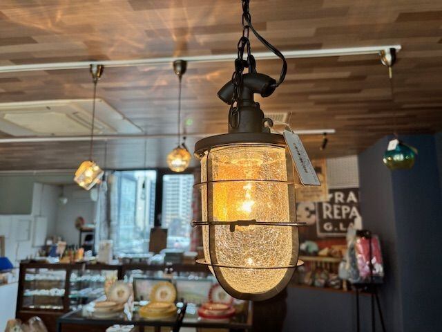 ペンダントライト 照明 シーリング インダストリアル シンプル ガラス GlassBauグラスバウ [サイズ: E26/60W? ] [カラー: ブラック]