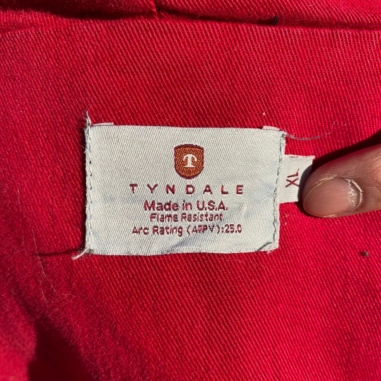 USA製 TYNDALE FR 難燃素材 ツイル地 アクティブジャケット型