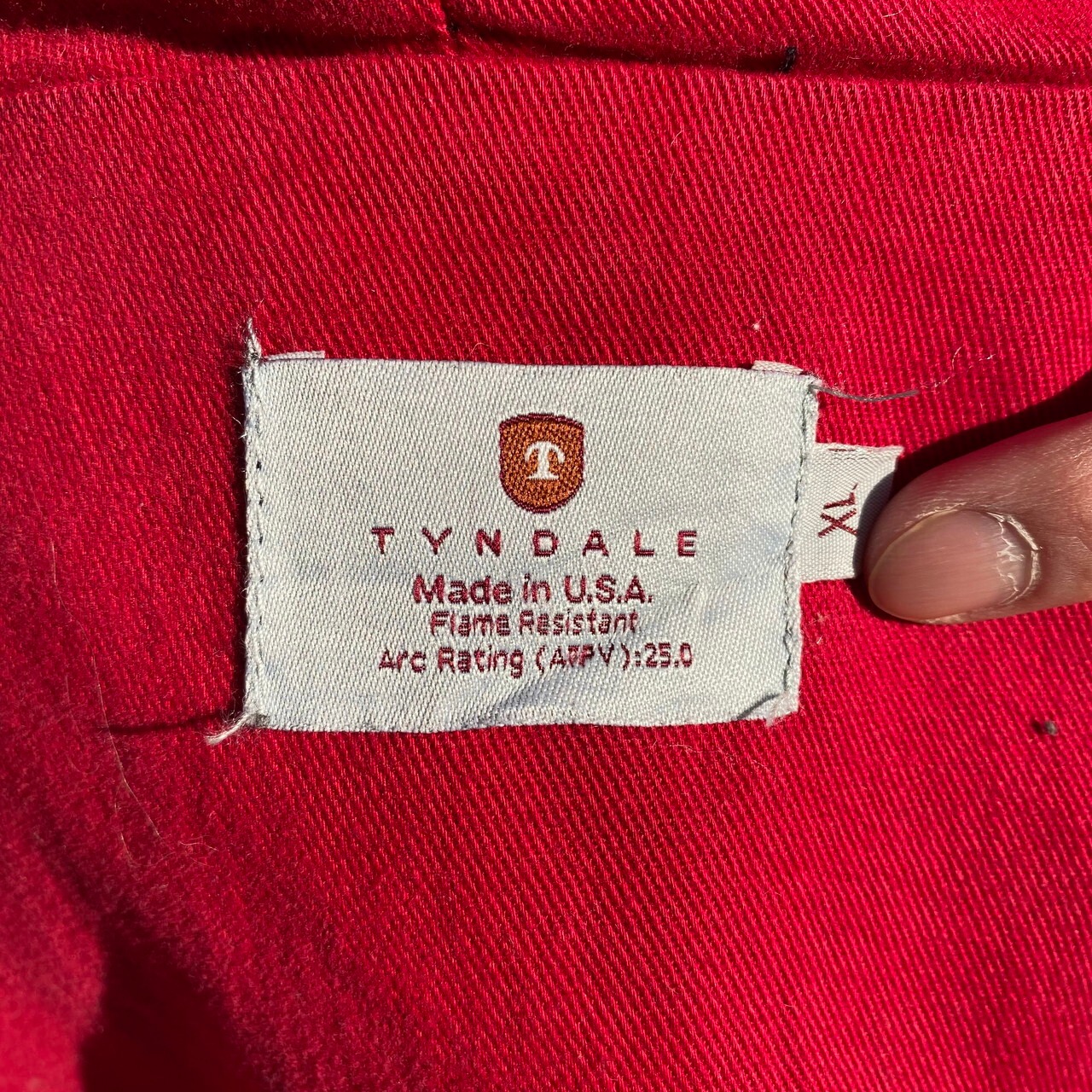 USA製 TYNDALE FR 難燃素材 ツイル地 アクティブジャケット型 
