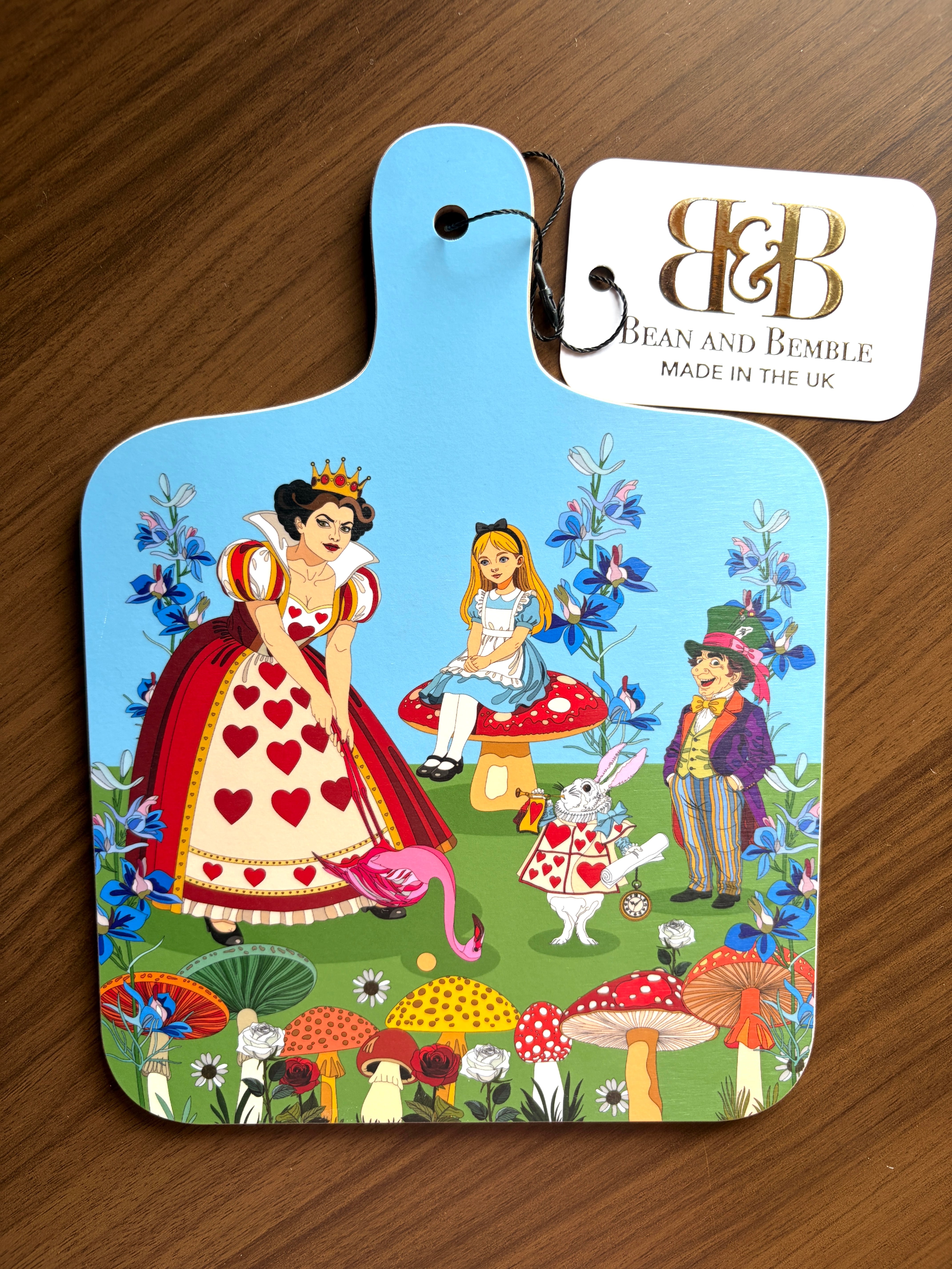 ◆期間限定◆新入荷◆鍋敷きボード◆アリス◆木製◆メラミン◆日本初入荷ブランド◆Bean&Bemble◆英国製◆