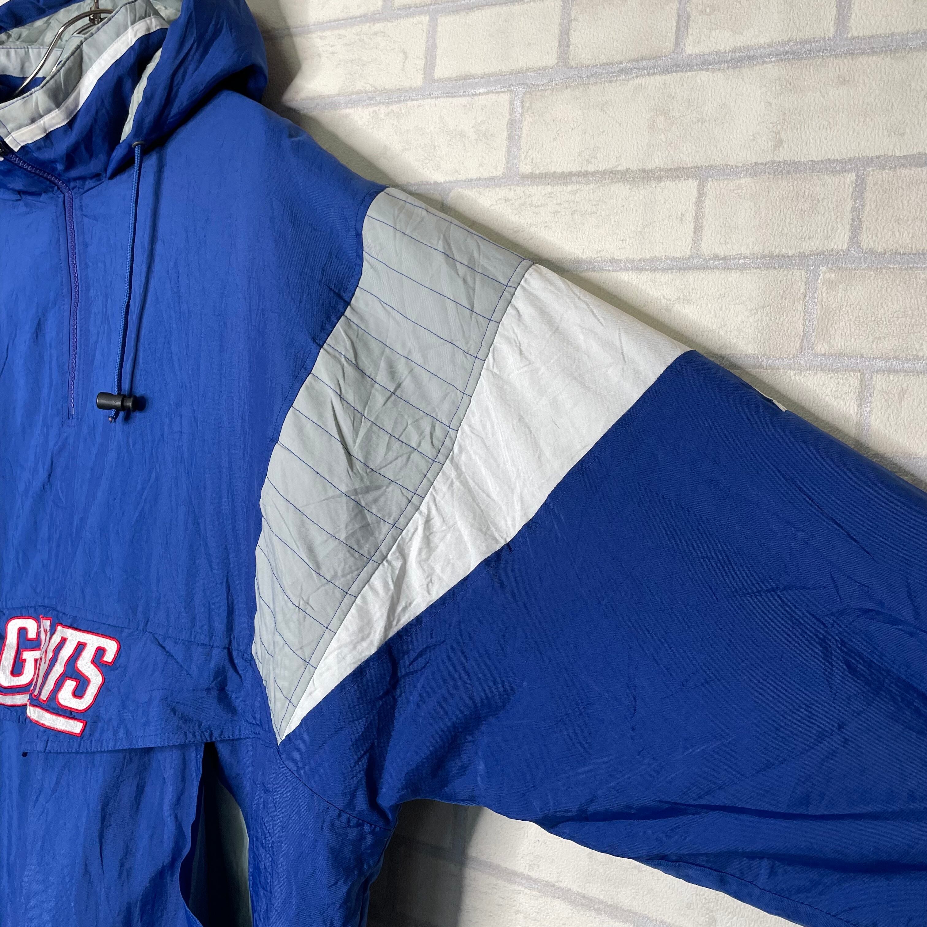 NFL × Reebok 中綿ナイロンジャケット 2XL ハーフジップ GIANTS 