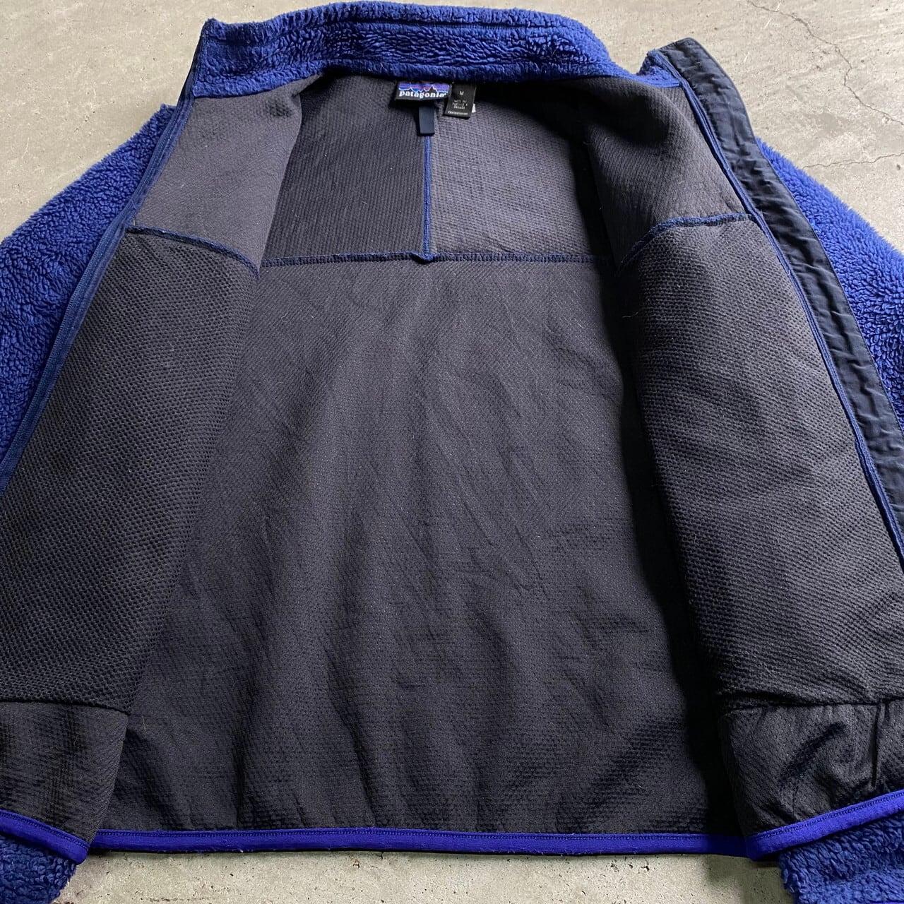 2000年製 黒 USA製パタゴニアレトロX ボア フリースジャケット