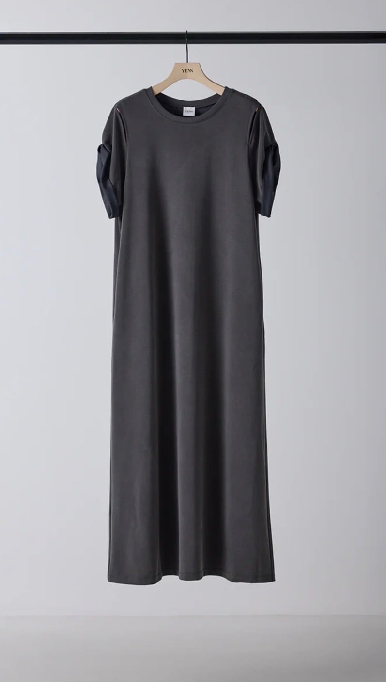 YENN アイレットTEEドレス YENN 】 EYELETS TEE DRESS | valance 福井｜レディース セレクト