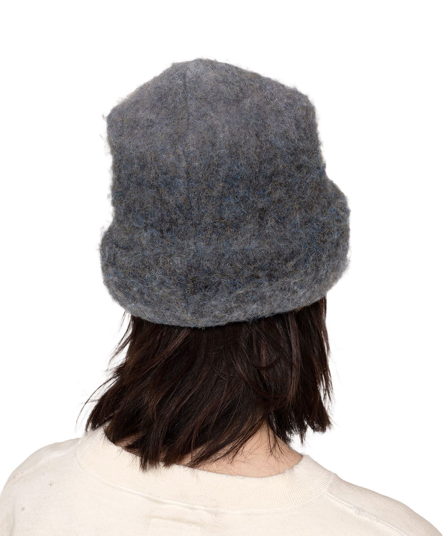 KAMIYA Dyeing ニット ビーニー ブラック