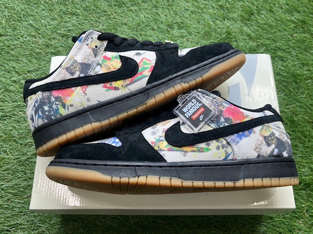 Supreme × NIKE SB DUNK LOW RAMMELLZEE FD8778-001 27.5㎝ 20760