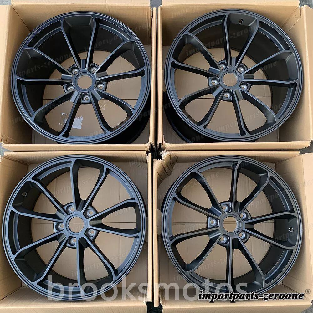 Porsche 20インチ 純正ホイール マットブラック 4本セット e42298f3725c0aa016bf732ff63e58