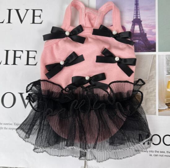 《予約》№2101576 ブラックチュールスカートキャミソール