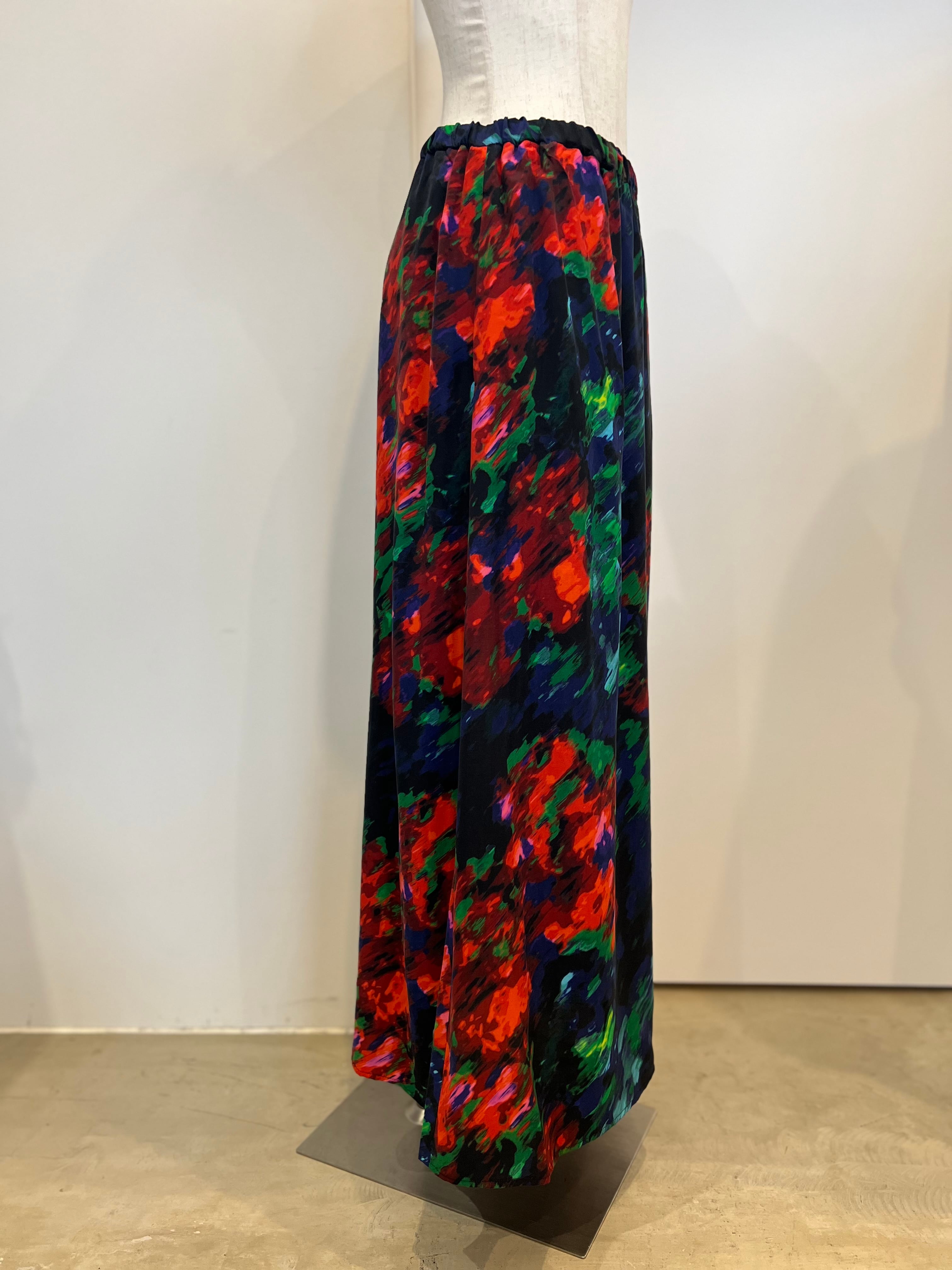 【LEMELANGE】プリントロングスカート 8613301