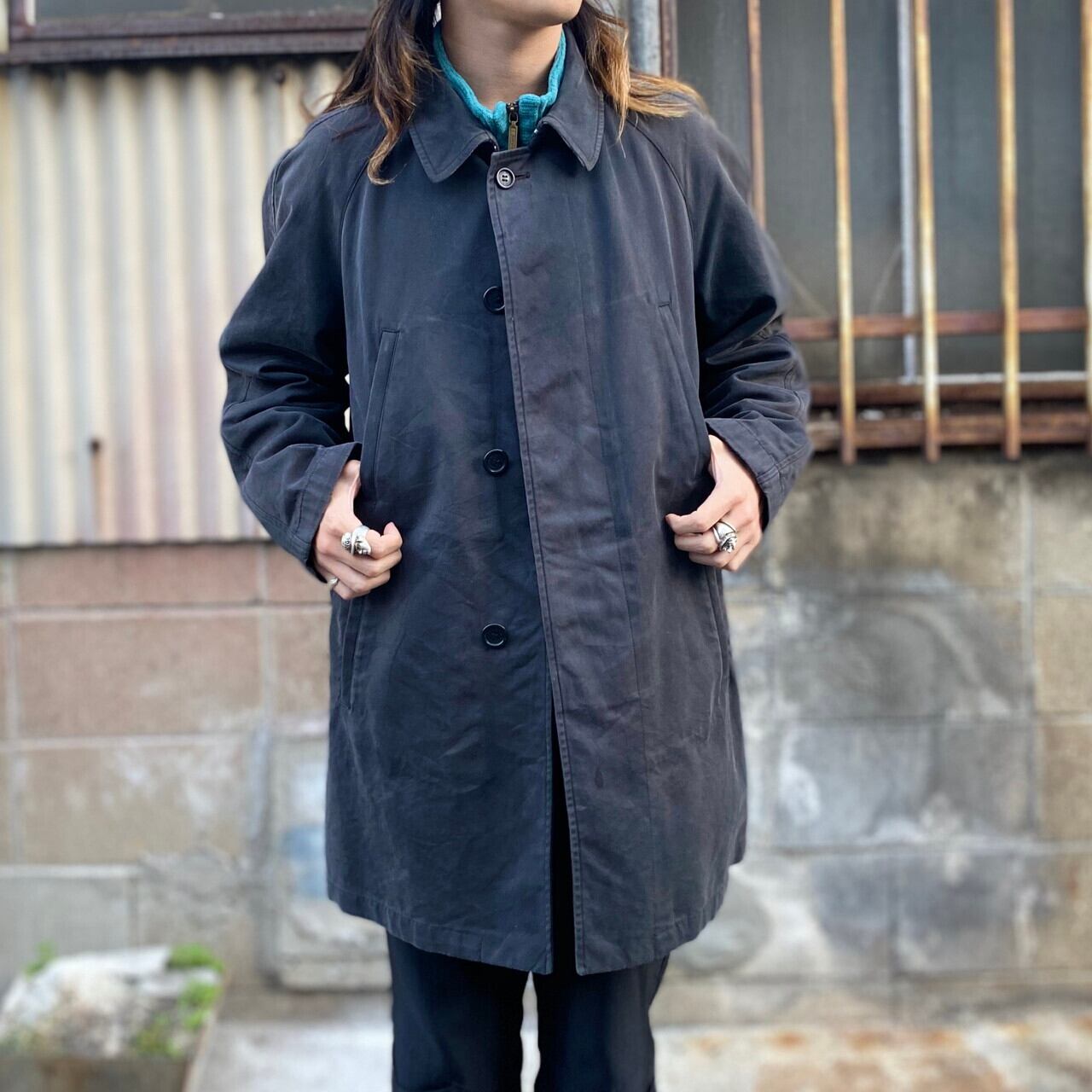 バーバリー コート ステンカラー バルマカーン ざれ レディース  