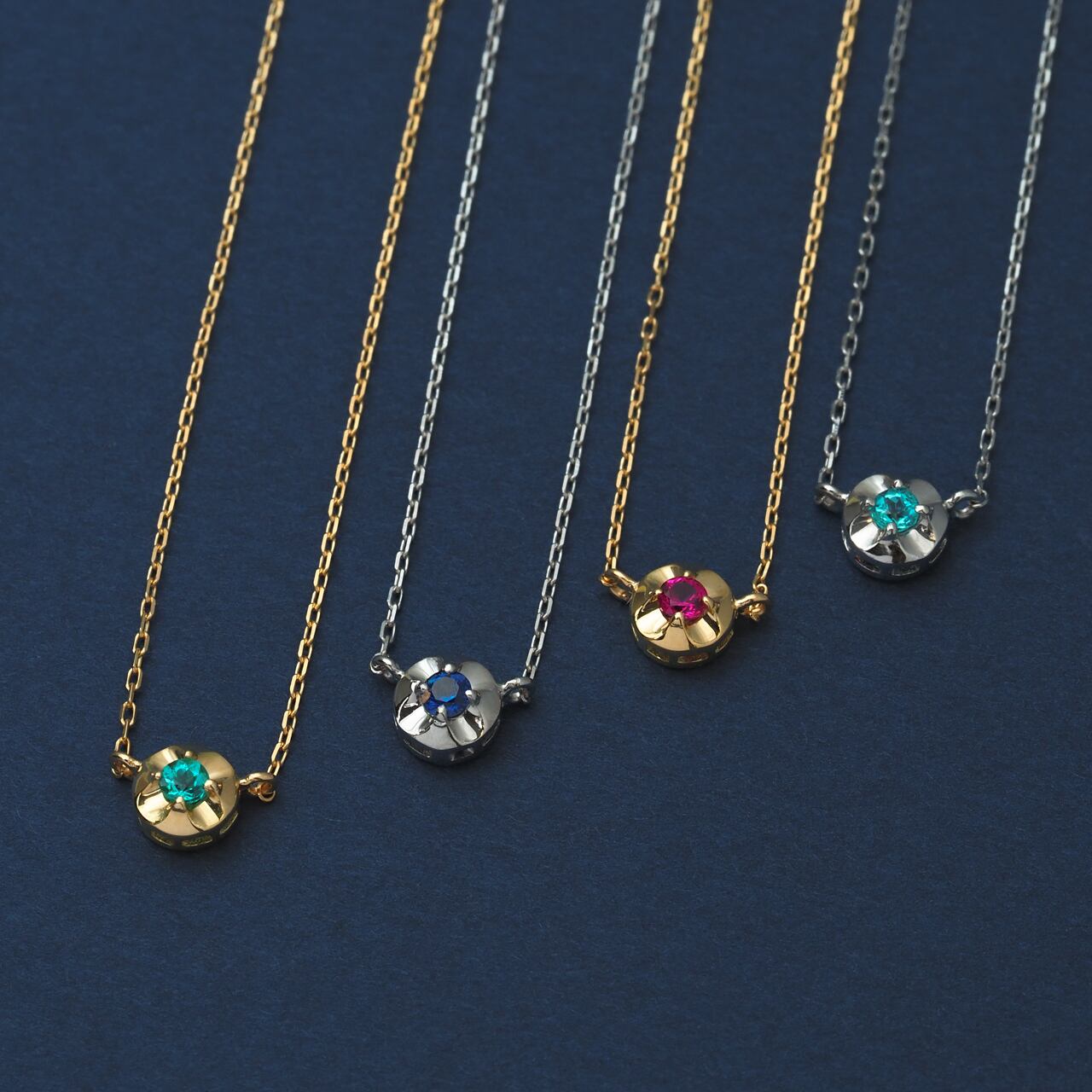 再入荷〉パライバトルマリンK18YGネックレス 【WEB限定】51875/51876