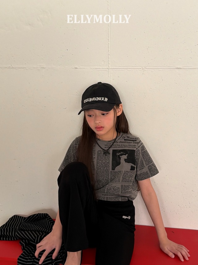 [予約][送料無料]≪ELLY MOLLY≫Paper Pop T-Shirt 458
