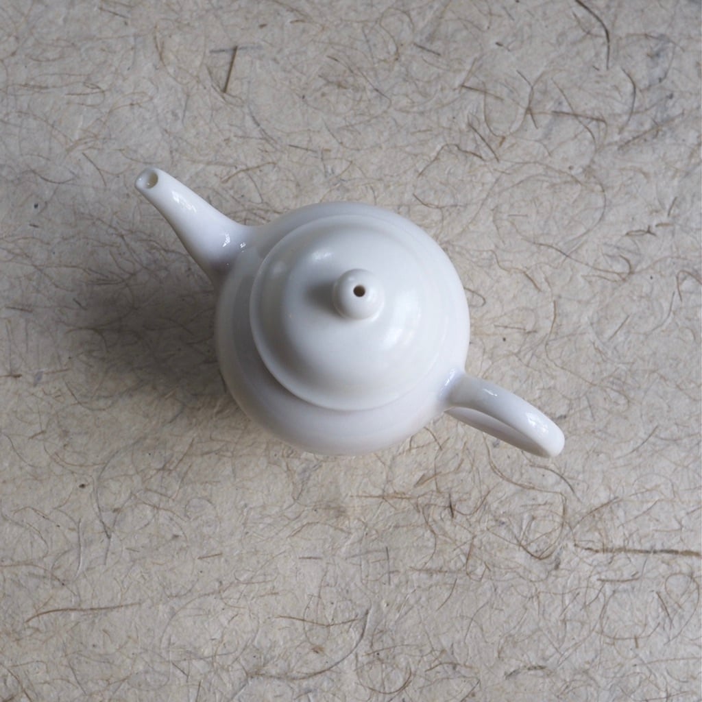 色原 昌希/茶壺 桃花釉