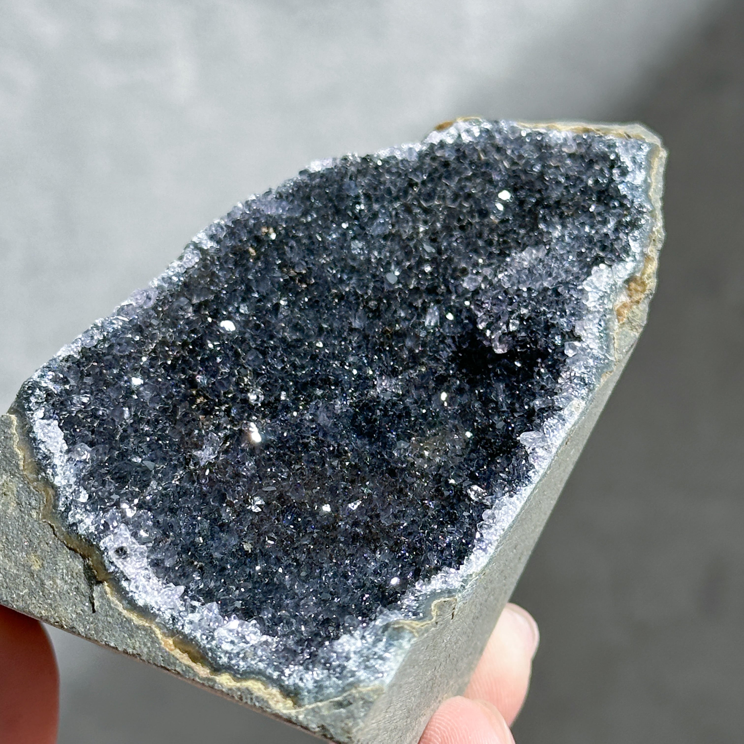 ブラックアメジスト ドーム14◇ Black Amethyst ◇天然石・鉱物