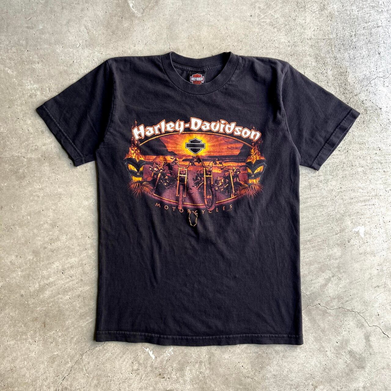 USA製 Harley-Davidson ハーレーダビッドソン 両面プリントTシャツ ...