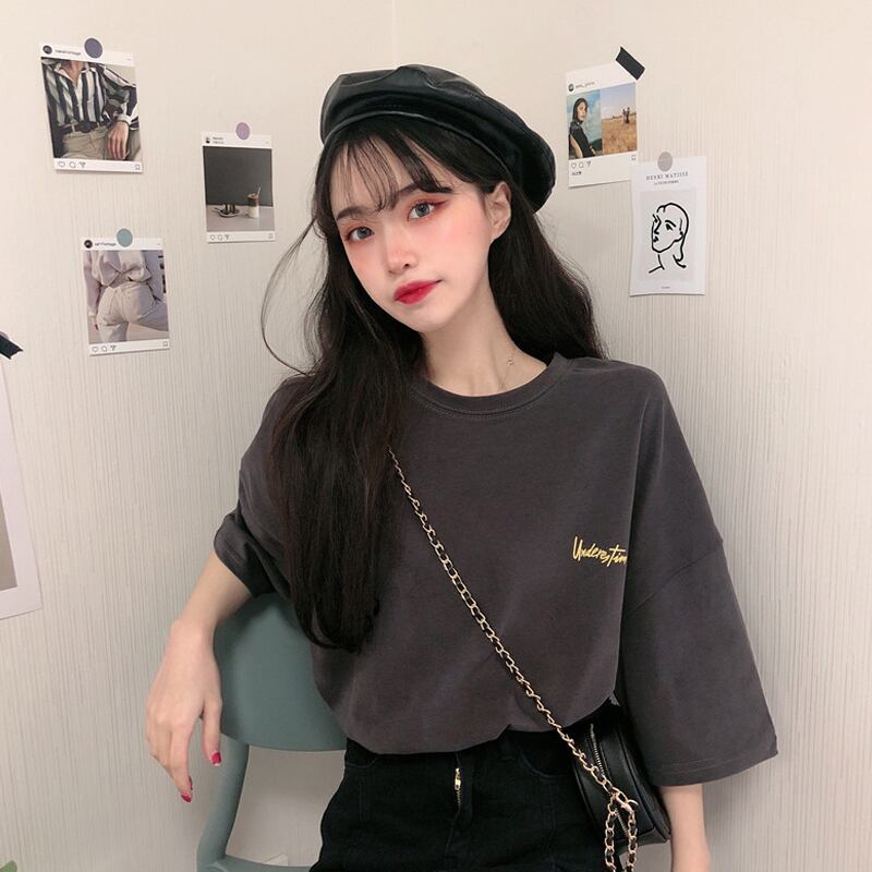 Tシャツ サマールーズレッドトップス 夏物 試着室91327993380