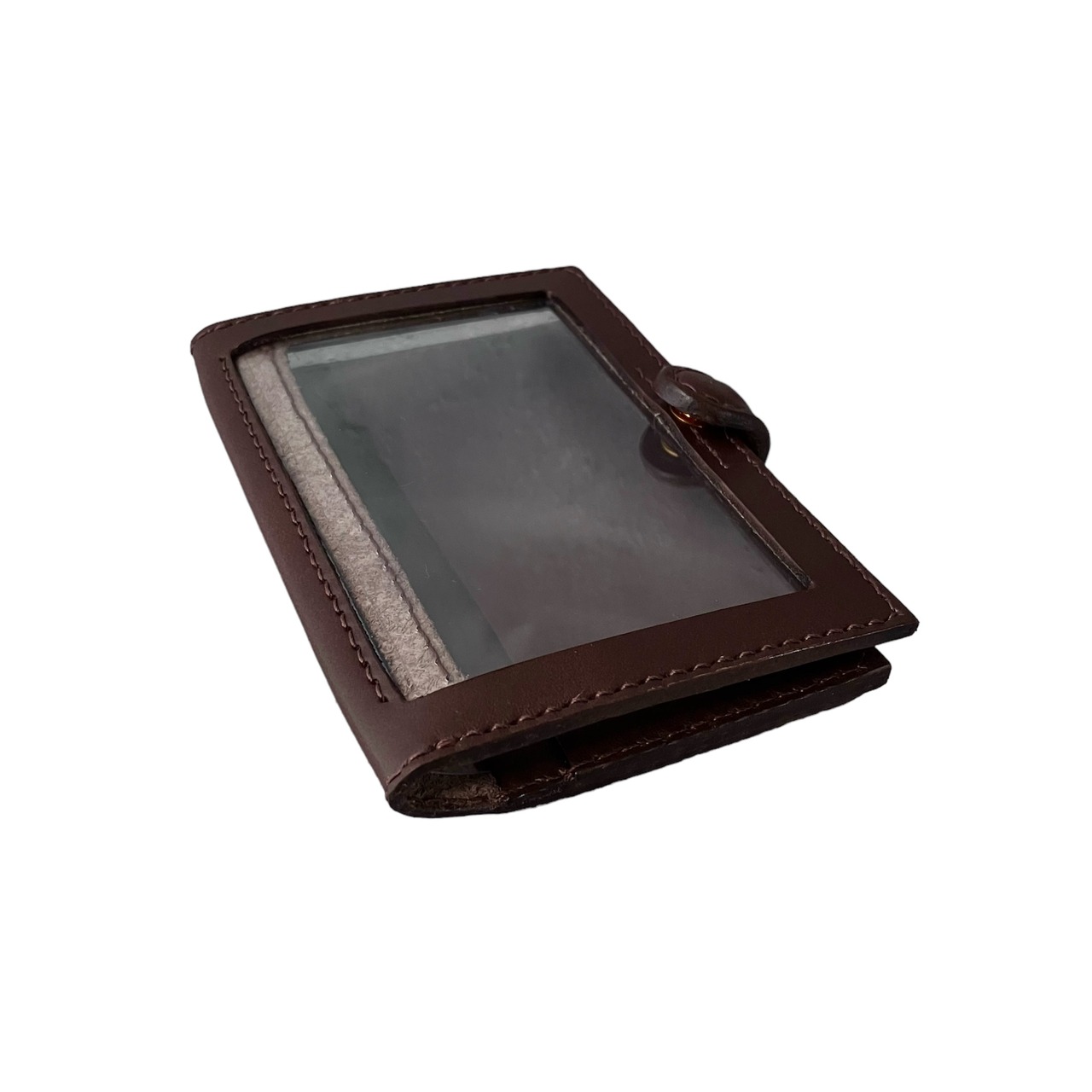 ID CASE ・ROSSO 障害者手帳カバー  (DARK BROWN)