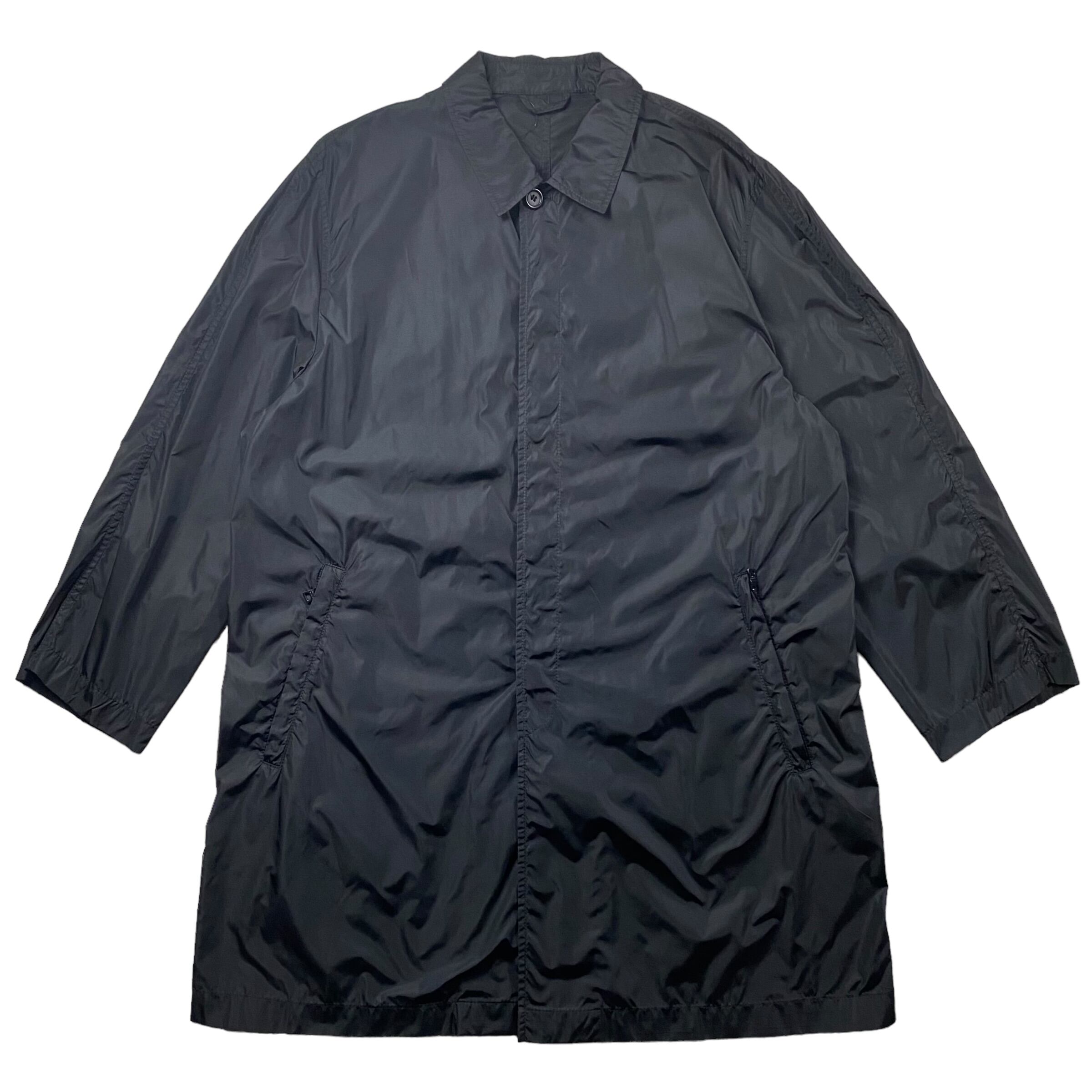 PRADA black nylon coat | NOIR ONLINE powered by BASE