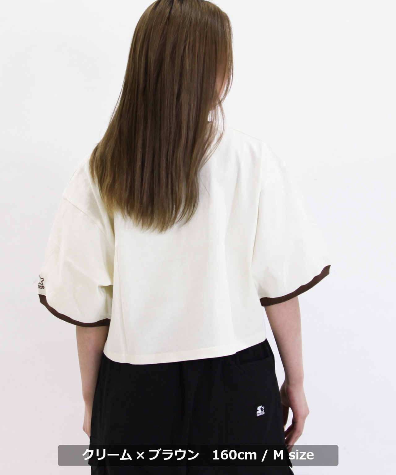 ＼SALE／◆STARTER ショート丈 リンガープリントTシャツ◆yn-400gts