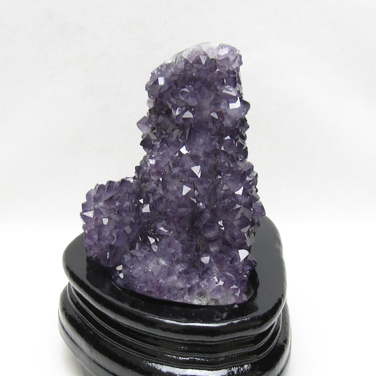 アメジスト クラスター ウルグアイ産 アメジスト 原石 amethyst 台座付属 一点物 182-8833
