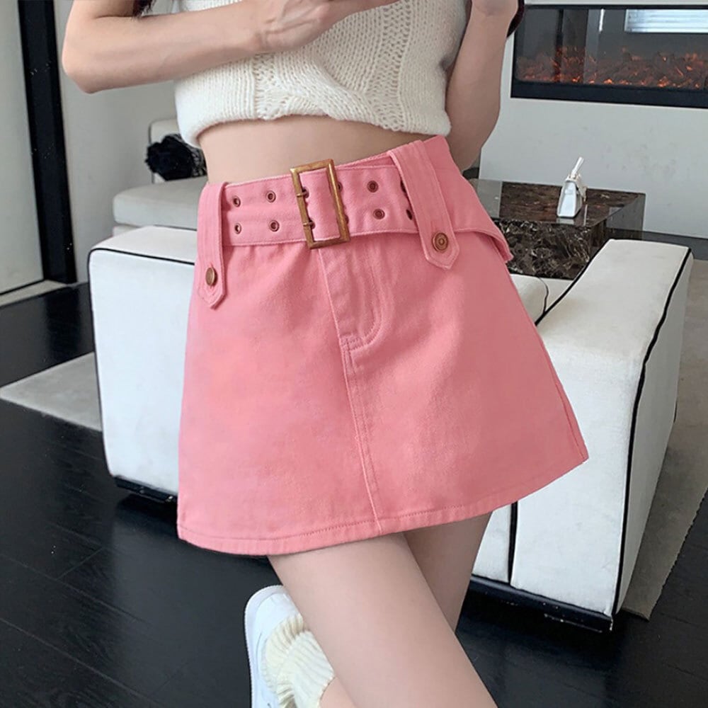 デニム キュロット スカート レディース 韓国 おしゃれ 大人 かわいい