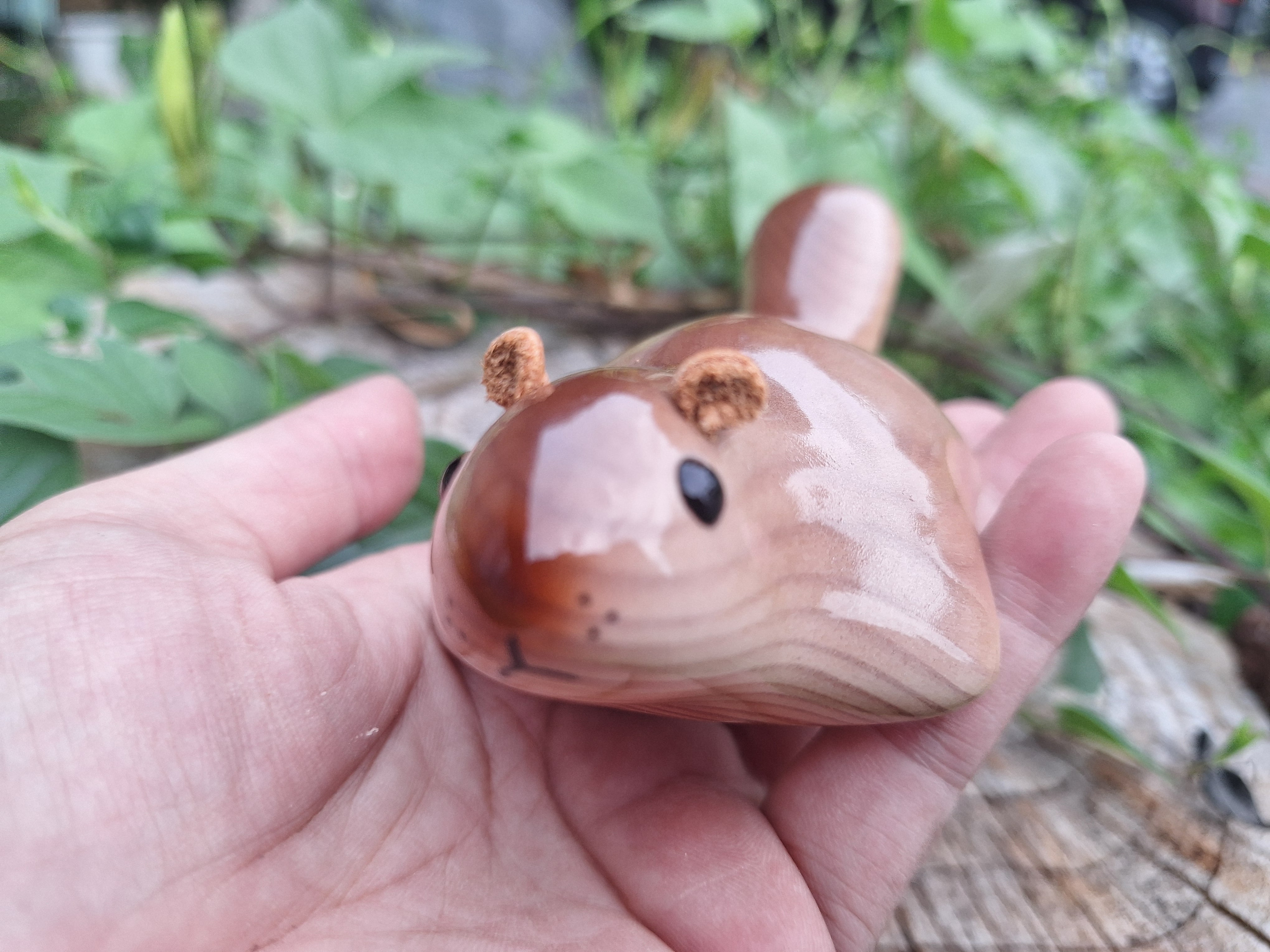 モモンガ Flying squirrel | 工房西岡 woodcraft animals
