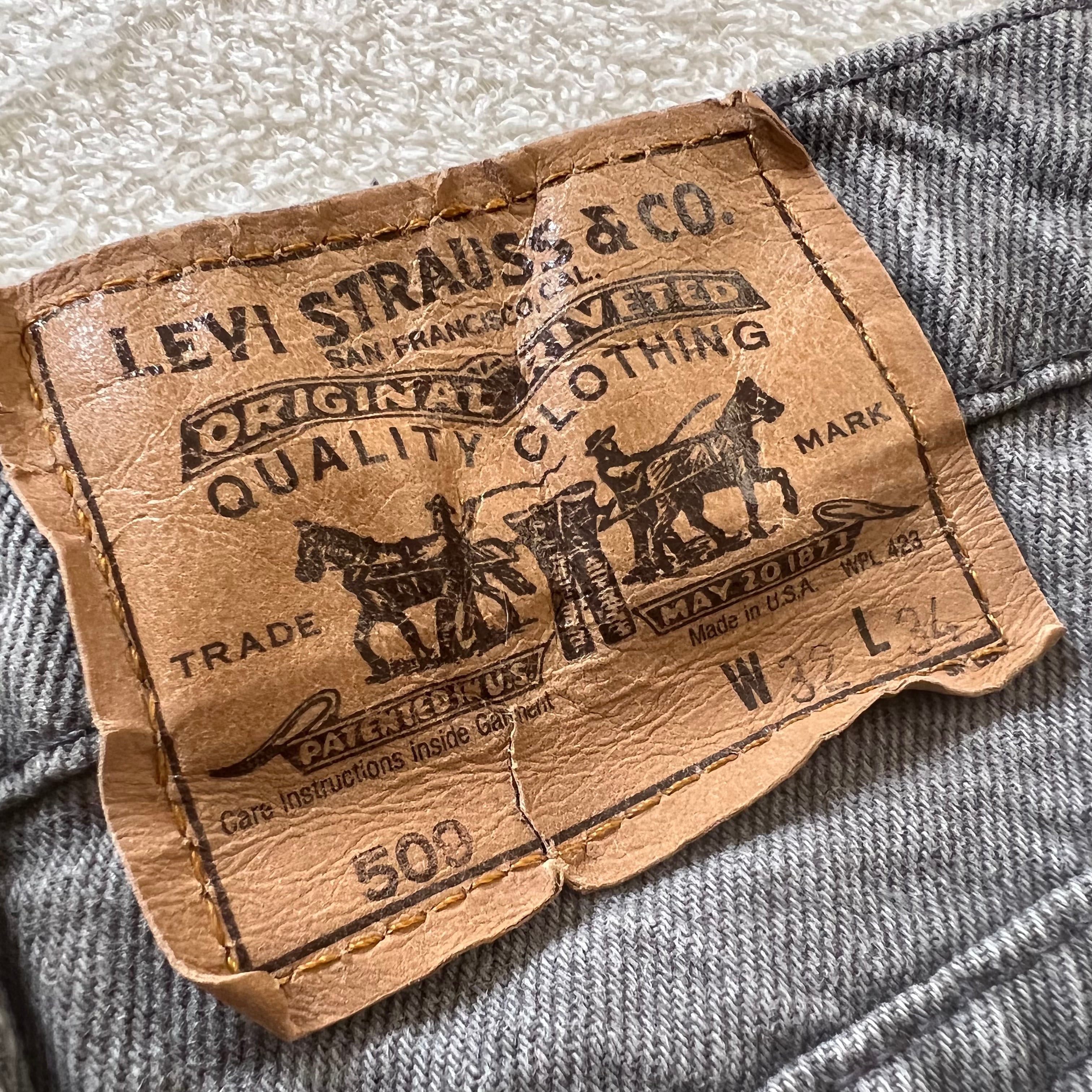 リーバイス Levi's 509 デニム パンツ MADE IN U.S.A. サイズ：W33 L34