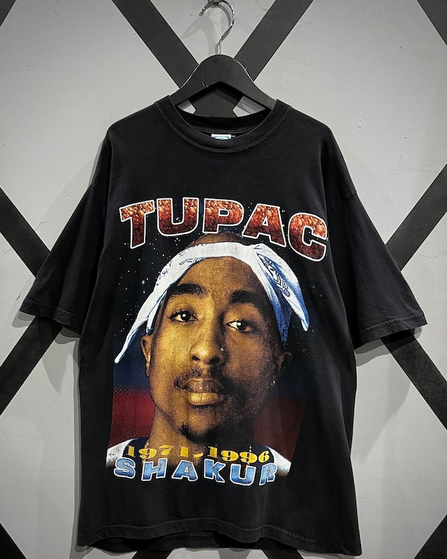 【X VINTAGE】90's “TUPAC” Memorial Rap Vintage T-Shirt