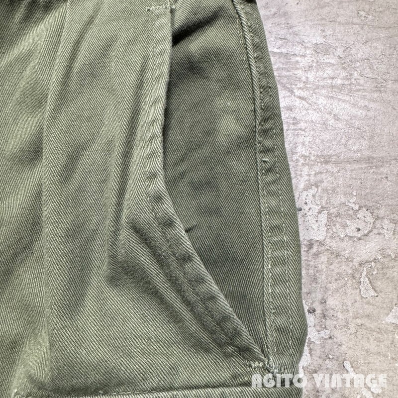 70's ニュージーランド軍 NZ ARMY グルカパンツ Fosters MFG オリーブ