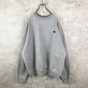 チャンピオン スウェット 刺繍ロゴ