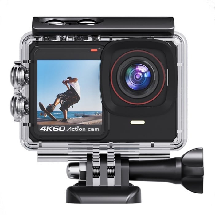 防水アクションカメラ Wi-Fi搭載 170度広角レンズ