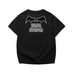送料無料【HIPANDA ハイパンダ】キッズ Tシャツ KID'S HIPANDA BATMAN PRINTED SHORT SLEEVED T-SHIRT / WHITE・BLACK