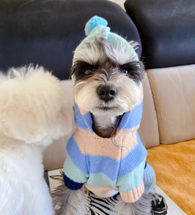 《予約》№1101874 手編み風ニットロンパース