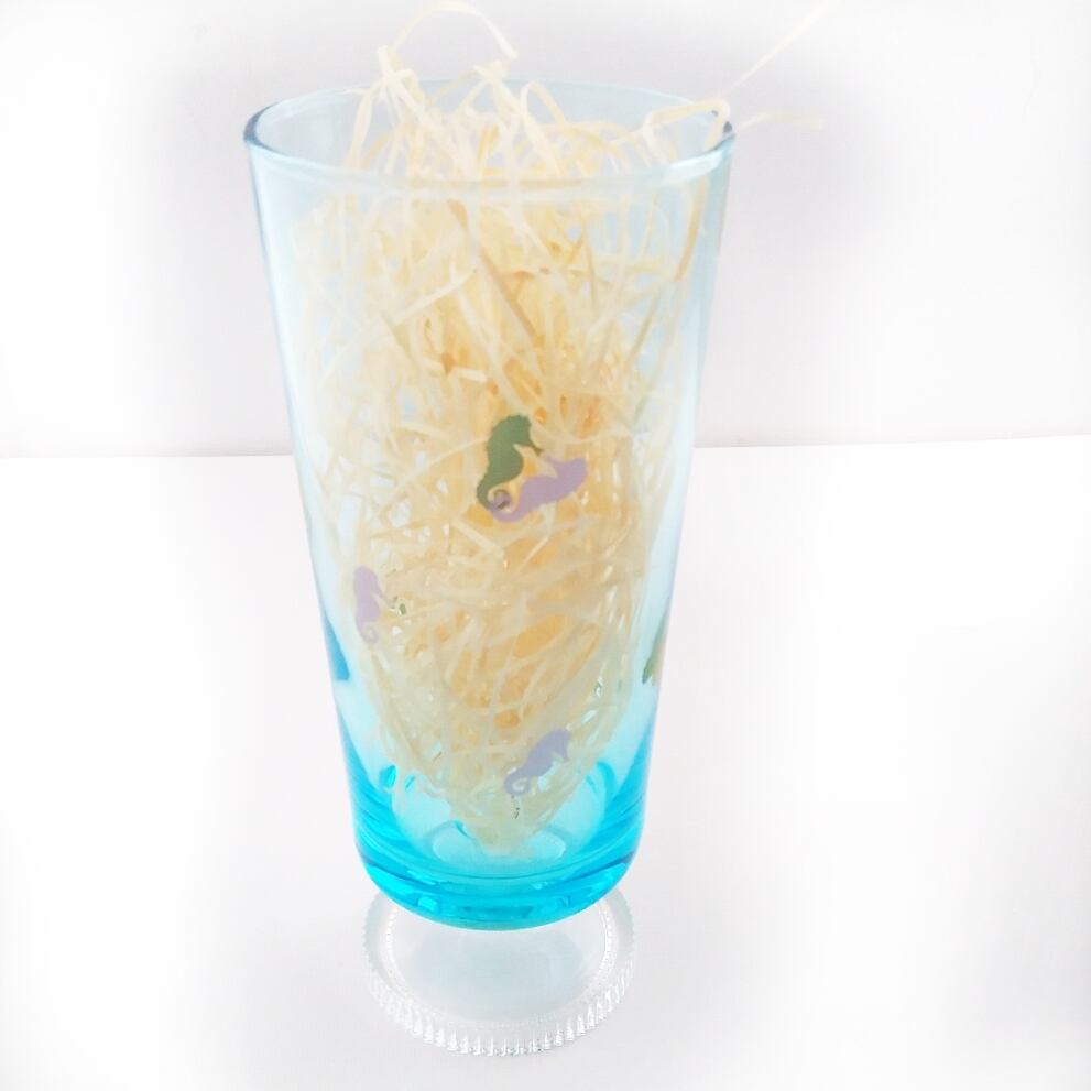 タツノオトシゴのガラスコップ② | TOURNESOL ARBRE