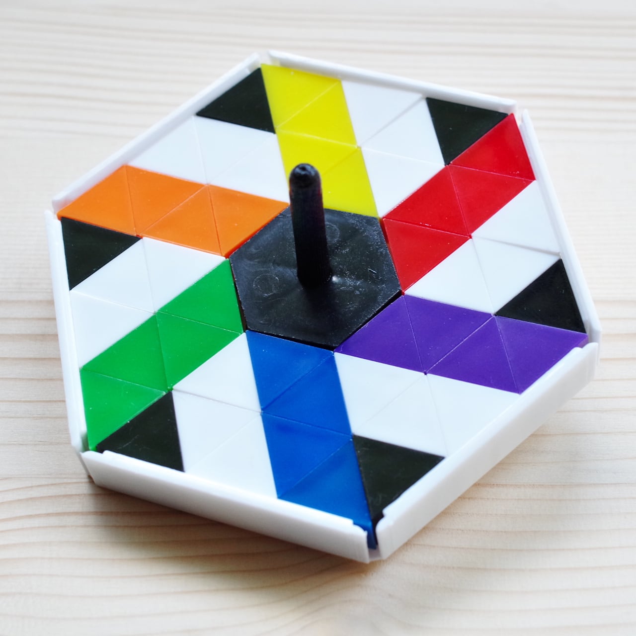 デュシマ プリズモコマセット | 木のおもちゃ専門店 おもちゃ箱