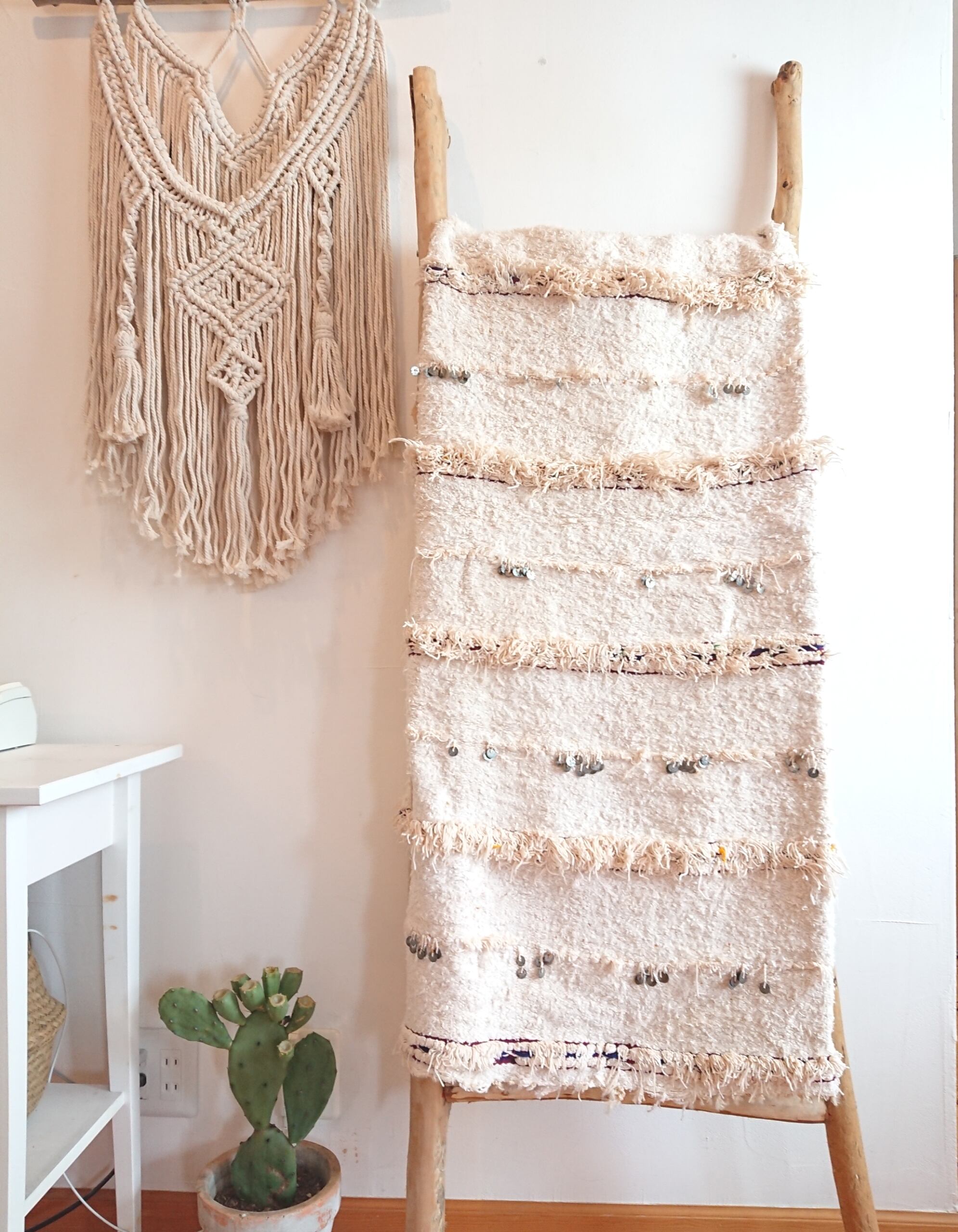 ハンディラ　ブランケット　モロッコ ハンディラ ブランケット モロッコ