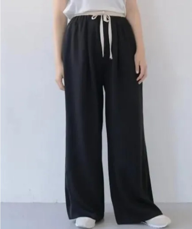 再販★980-34200   ダブルウエストパンツ　／３色　