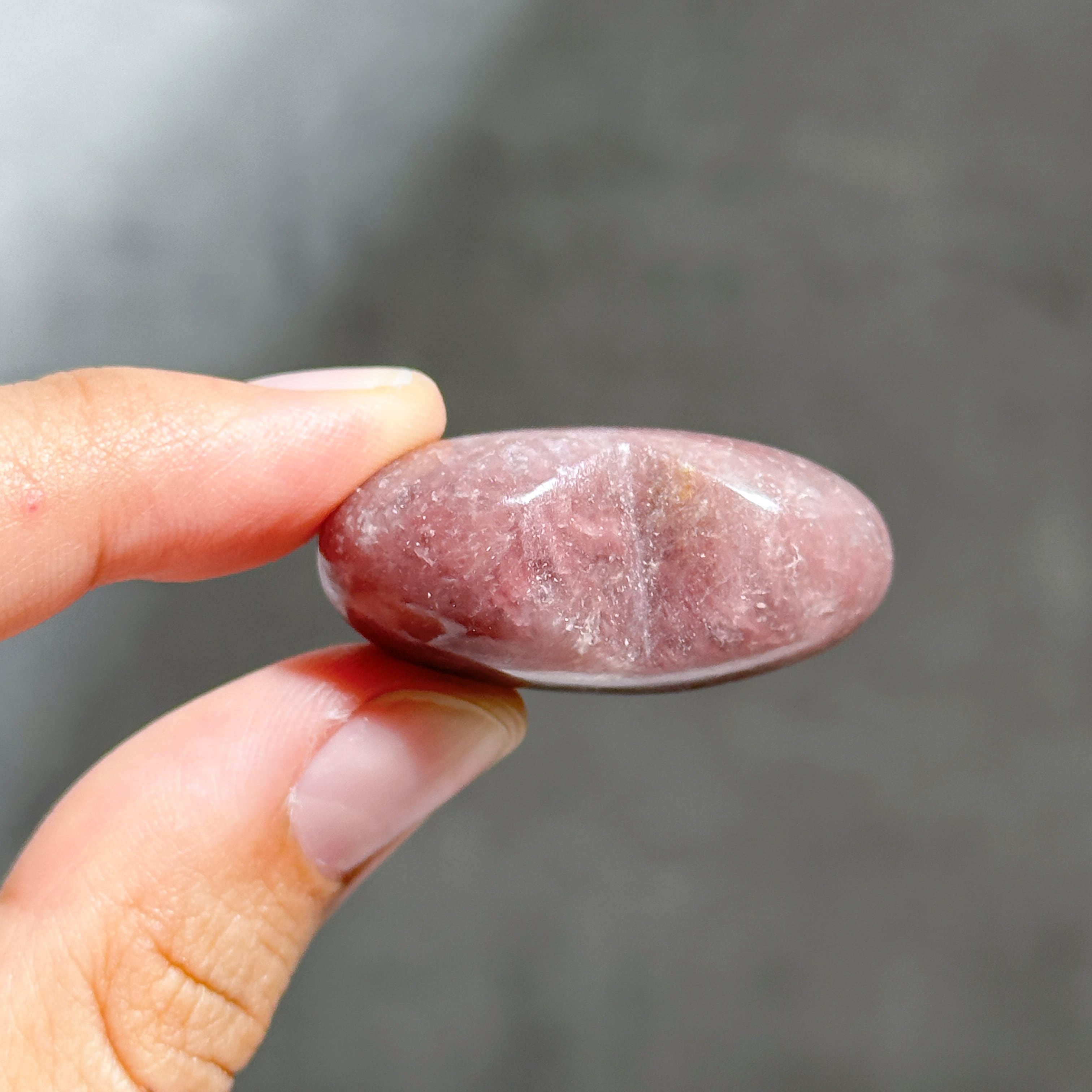 ピンクレピドライト ハート 22 ♡ Pink Lepidolite ♡天然石・鉱物