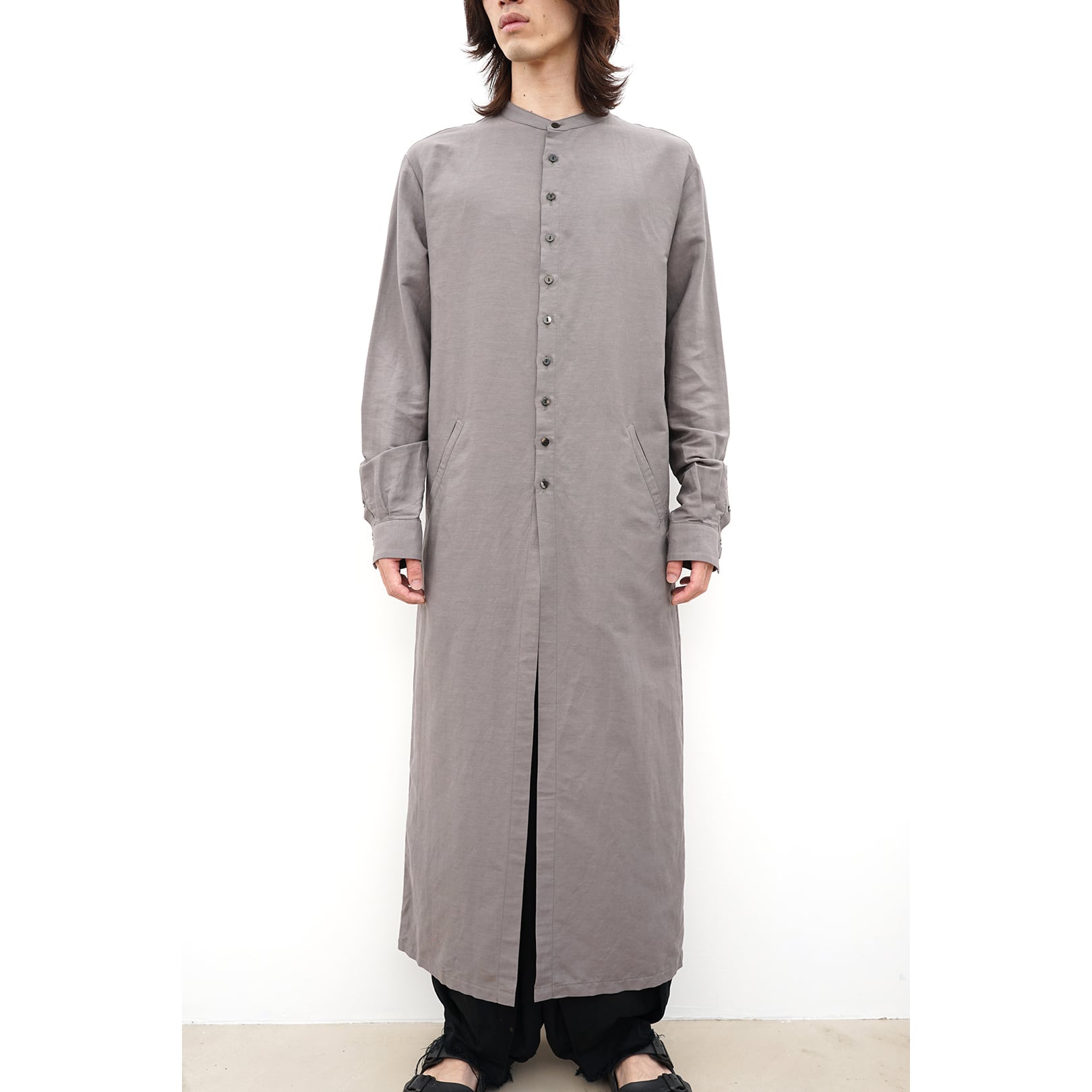 kujaku] (クジャク) 2024SS S-122 / long shirt (dust) | Clique Tokyo