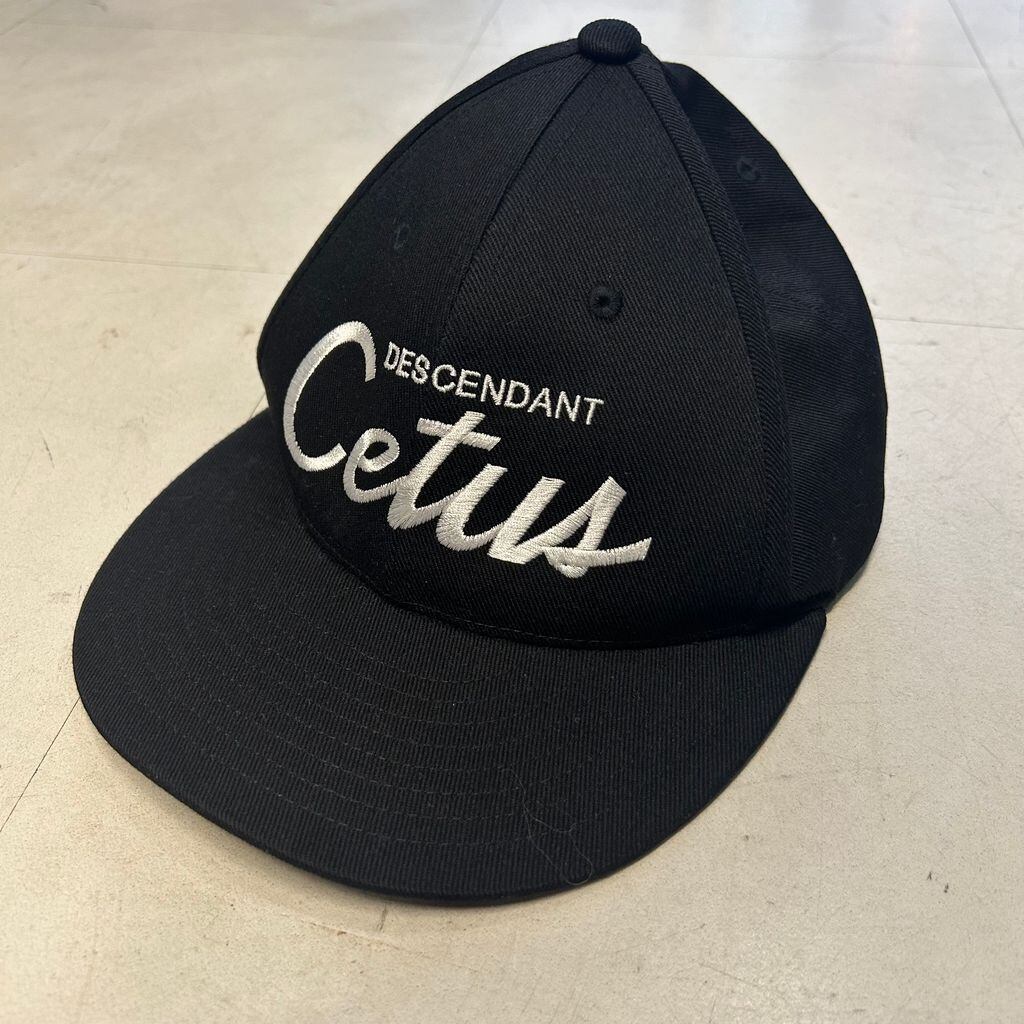 DESCENDANT キャップ DESCENDANT ディセンダント Cap キャップ ブラック size:F【中目黒A06