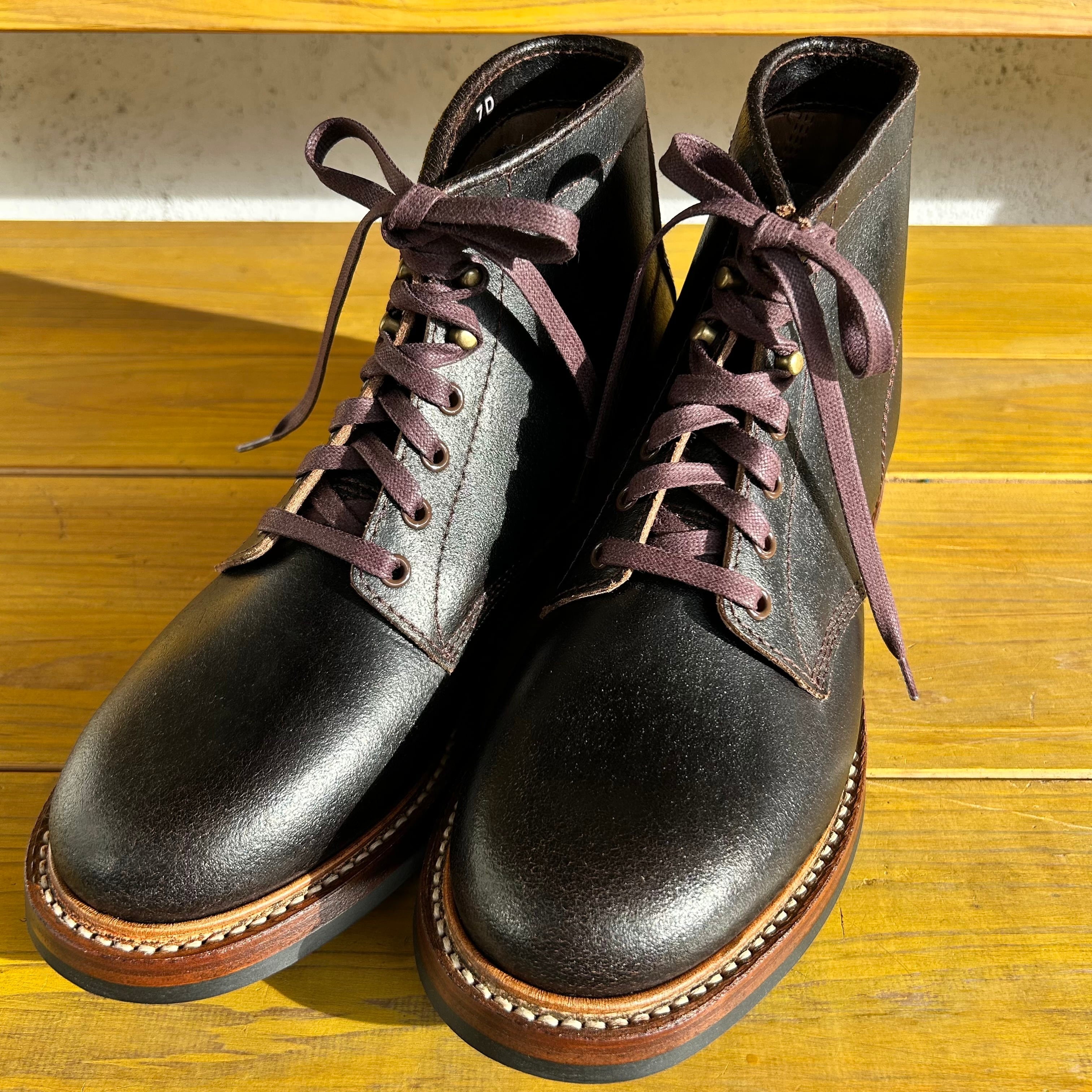 JOHN LOFGREN LK-040 EL CAPITAN BOOTS HOWEEN WAXED FLESH | union
