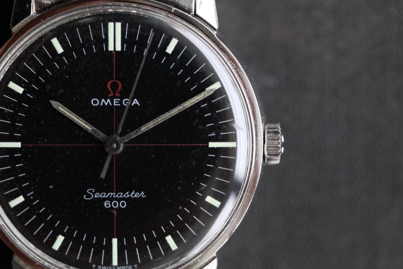 OMEGA】1960s Seamaster600 オリジナルブラックダイヤル ”Technical