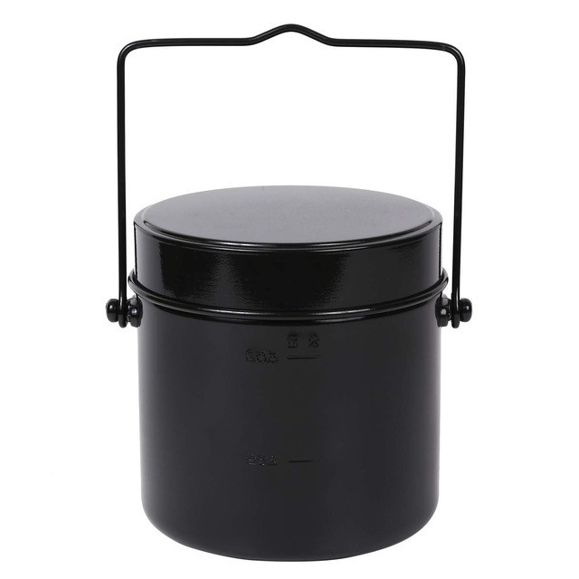 【新着商品】Ooi metal オオイ金属(OOI) 飯盒 5合 アルミ 811-B 62-6546-24/GHV1501 黒