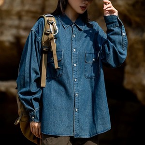 オーバーサイズデニムシャツ　J0044