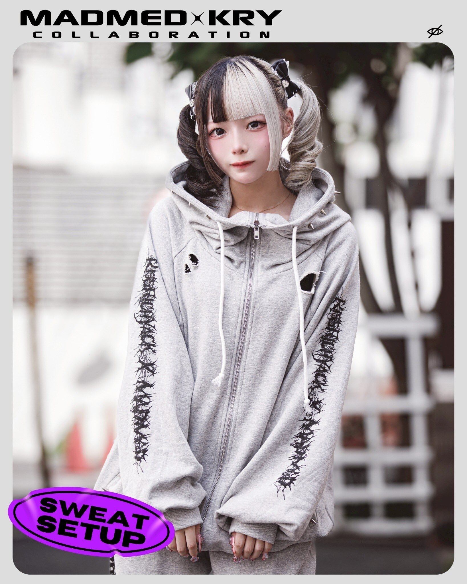 MADMED × KRYコラボSETUP グレー | MAD'S iNKオフィシャルオンラインストア